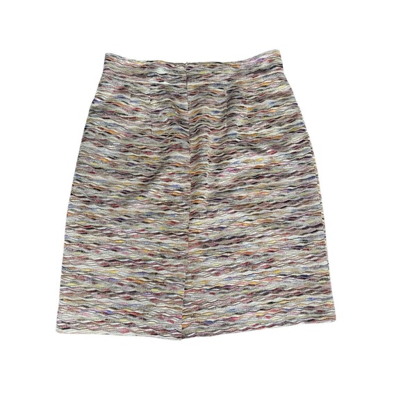 Tailor B-Moss Skirt Women 10 Multicolored‎ A-Line Striped Mini Textured Knit - Picture 7 of 7